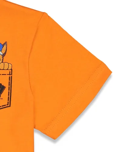 Miniatura 6 de Nickelodeon Paw Patrol - Conjunto de camiseta sin botones y pantalones cortos de felpa francesa, tallas de bebé a niño grande (12 meses - 10-12)