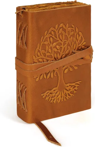 Miniatura 30 de Diario de cuero para mujeres y hombres, 200 páginas, 5 x 7 pulgadas, regalos para mujeres, diario de viaje, cuaderno de mujer, marcador de 7 chakras