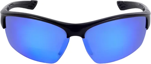 Miniatura 2 de Mass Vision "The Skillful" - 2 pares de lentes de sol bifocales polarizados unisex ligeros Negro/Open Road Blue