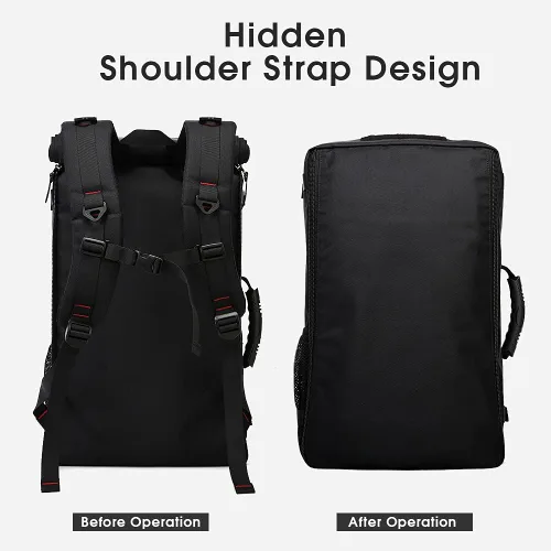 Miniatura 4 de KAKA Mochila de viaje, bolsa de mano, resistente al agua, aprobada por vuelo, mochila de fin de semana, mochila para hombres y mujeres