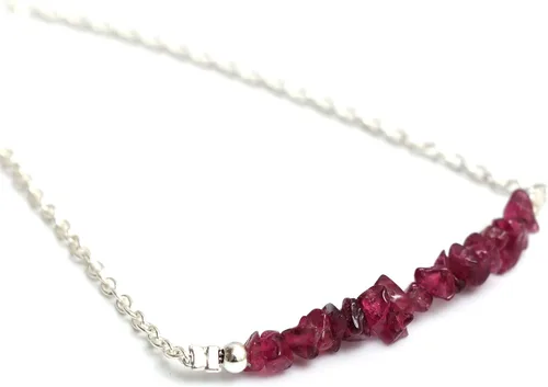 Miniatura 4 de Gempires Natural Chips Bar Bracelet, Energy Healing Crystals, Birthday, Gift for Her, Gemstone Jewelry 8 inch