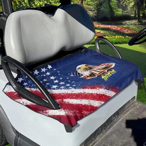 Miniatura 41 de Fundas de asiento de carrito de golf, mantas para carrito de golf, fundas de asiento de toalla para la mayoría de carritos de golf de 2 asientos