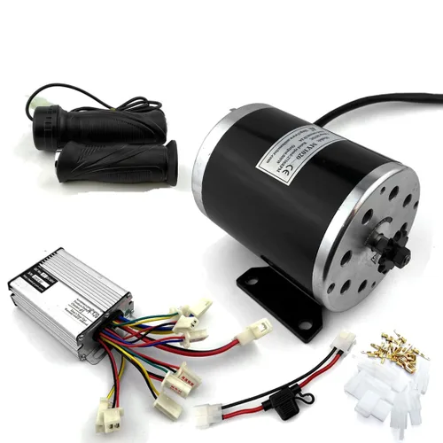 Miniatura 8 de Motocicleta MY1020 UNITEMOTOR Imán Permanente Cepillado DC Motor Scooter Motor Motor Motor 25H (Actualizado)