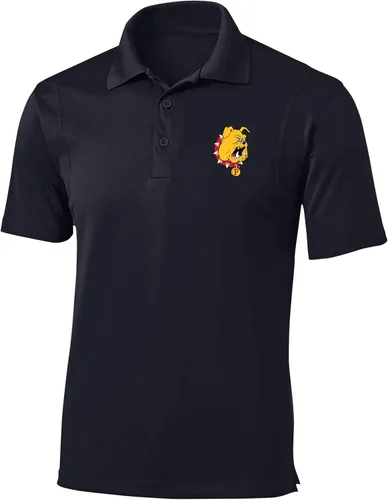 Miniatura 66 de Polo atlético de micro piqué NCAA para hombre Prime con cuello propio