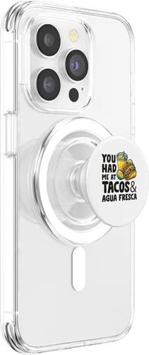 Miniatura 3 de Tacos & Agua Fresca Fun Mexican Food Lover Comida Mexicana PopSockets MagSafe PopGrip for iPhone