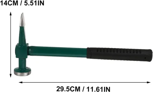 Miniatura 7 de Housoutil Herramienta de eliminación de abolladuras, martillos de reparación de abolladuras de cuerpo automático, martillo de granizo, martillo