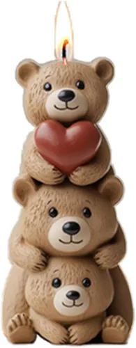 Miniatura 12 de Molde de silicona de vela de muñeca animal para fundición de resina y fabricación de velas