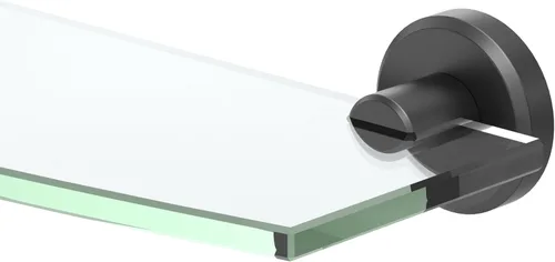 Miniatura 9 de Gatco 4716 Bleu - Estante de vidrio rectangular, cromado o montado en la pared, 20.13 x 4.30 pulgadas, para baño