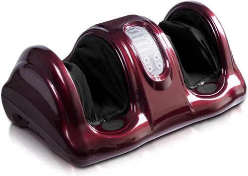 LDAILY Masajeador terapéutico de pies Shiatsu, masaje de amasamiento y rodamiento para pies, 3 modos, masajeador eléctrico de pies con control
