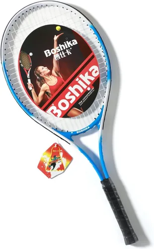 Miniatura 2 de Raquetas de tenis para adultos, raquetas de tenis de 27 pulgadas, juego de raquetas de tenis para 1 jugador con pelota, agarres, base de tenis