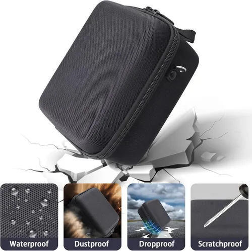 Miniatura 5 de Funda para cámara compatible con Canon EOS R50/R100 cámara sin espejo con lente RF-S18-45mm F4.5-6.3 IS STM PTZ, estuche de transporte con correa