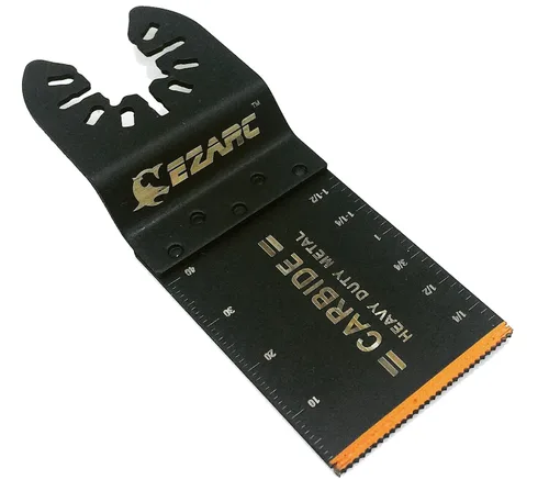 Miniatura 3 de EZARC Cuchillas oscilantes de carburo para herramientas, cuchillas multiherramienta para material duro, metal, clavos. tornillos, paquete de 3