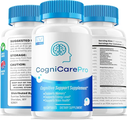 Miniatura 8 de Cognicare Pro Capsules, Cognicare Pro, pastillas Cognicare Pro, fórmula avanzada, vitaminas Cognicare Pro, fórmula Cognicare Pro 60 cápsulas durante