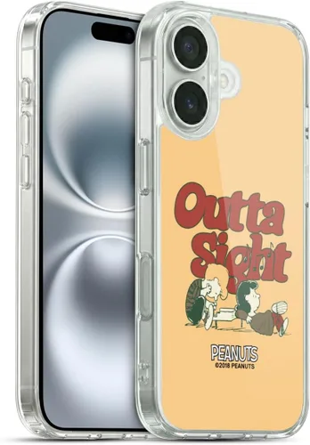 Miniatura 126 de Head Case Designs Funda de gel Woodstock 50th con licencia oficial de Peanuts Snoopy Guitar 1969 [protección de grado militar] compatible con Apple
