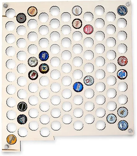 Miniatura 20 de Torched Mapa de tapa de cerveza de Virginia Occidental, soporte de tapa de cerveza de los Estados Unidos, decoración de pared, regalo para amantes