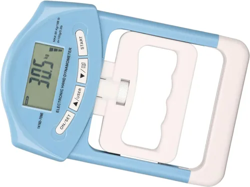 Miniatura 6 de Pilipane Entrenador de fuerza de agarre dinamómetro de mano, dinamómetro de mano digital, pantalla LCD, probador electrónico de fuerza de agarre