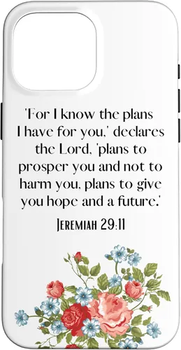 Miniatura 19 de iPhone 13 Pro Max Sé los planes que tengo para ti, dice el Señor Jeremías 29:11