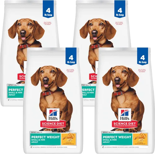 Miniatura 15 de Hill's Science Diet Peso Perfecto, Adultos 1-6, Razas Pequeñas y Mini, Gestion del Peso, Alimento Seco para Perros, Receta de Pollo, Bolsa de 12.5