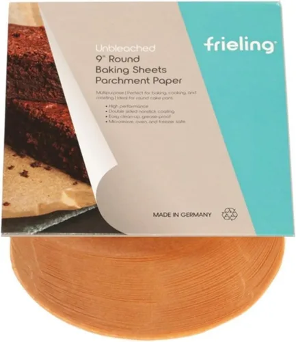 Miniatura 9 de Frieling Papel pergamino sin blanquear, revestimiento de silicona antiadherente reutilizable de doble cara, tamaño de hojas para congelar/hornear