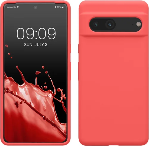 Miniatura 13 de kwmobile Funda compatible con Google Pixel 7 - Funda de silicona TPU con acabado suave - Piedra antigua