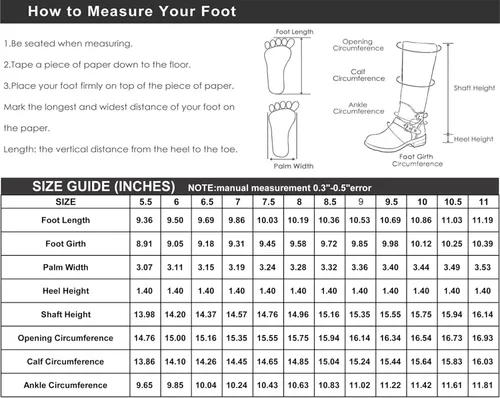 Miniatura 7 de GLOBALWIN Botas altas hasta la rodilla para mujer