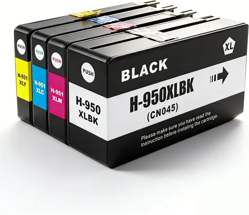 Paquete combinado de cartuchos de tinta 950XL 951XL compatibles con cartuchos de tinta HP 950 951, paquete combinado para HP OfficeJet Pro 8600 8610