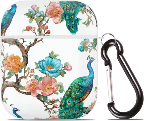 Miniatura 23 de Funda de zanahorias naranjas para Airpod 2/1 con llavero de protección completa de plástico accesorios para la piel para mujeres y hombres