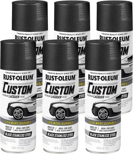 Miniatura 27 de Rust-Oleum 323349 - Pintura en aerosol de laca personalizada para automóviles, 11 onzas, color verde neón brillante, (paquete de 1 unidad)
