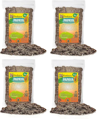 Miniatura 5 de Eleva tu papaya con la mezcla orgánica de tierra de Gardenera - Cultiva plantas fructíferas más saludables y abundantes - 1 cuarto de galón