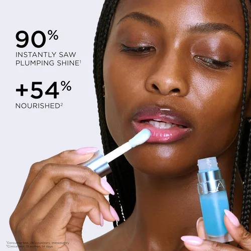 Miniatura 3 de Clarins Lip Comfort Oil Aceite labial hidratante, nutritivo y humectante Acabado ligero, alto brillo Calma, conforta y protege los labios