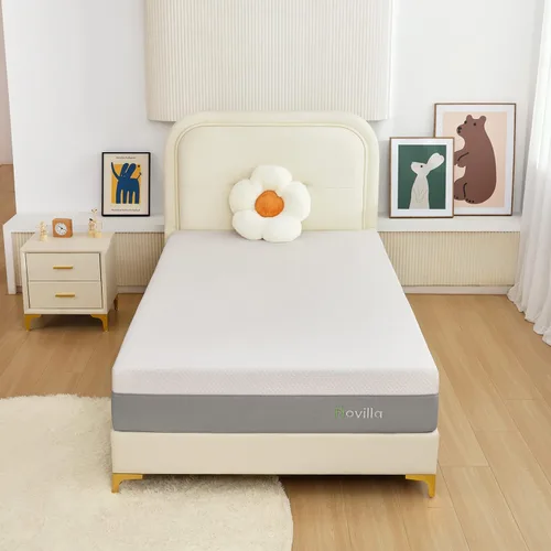 Miniatura 12 de Novilla Ataraxia - Colchón de espuma viscoelástica tamaño individual de 6 pulgadas, colchón individual refrescante en una caja para aliviar el dolor
