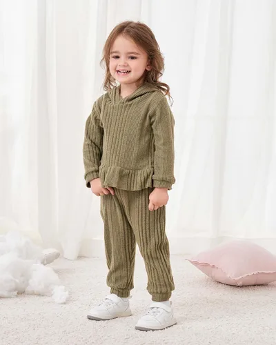 Miniatura 80 de Renotemy Conjunto de ropa para bebé recién nacida, para otoño e invierno, manga larga, pantalones, lindo conjunto de ropa para bebé niña