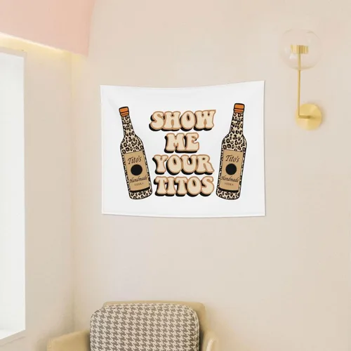 Miniatura 3 de Flurvivo Tapices de estilo leopardo marrón de 40 x 60 pulgadas, tapiz estético para colgar en la pared, bandera, póster artístico para decoración