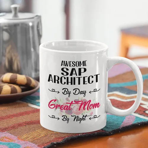 Miniatura 57 de Regalo del día de la madre de hija, hijo a mamá Taza de cerámica blanca de 11 oz, 15 oz - Analista Administrativo
