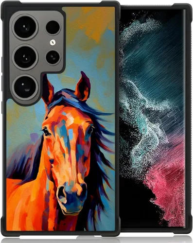 Miniatura 19 de CARLOCA Funda compatible con Samsung Galaxy S22 Ultra, diseño gráfico de Star Howling Wolfs Samsung Galaxy S22 Ultra, diseño gráfico, a prueba