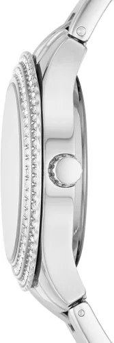 Miniatura 2 de Fossil Stella Mini reloj de cuarzo multifunción de acero inoxidable acentuado con cristal para mujer Stella ES5136 - Reloj de vestir de acero