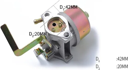 Miniatura 2 de Pequeña bomba sumergible ajustable Carburador de calidad de la industria para Yamaha MZ175 EF2700 EF2600 Motor Generador YP20G YP30G Bomba de agua