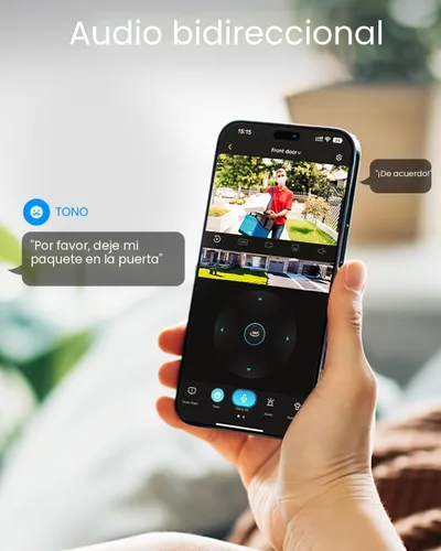 Miniatura 8 de AOSU Cámara solar de seguridad para exteriores – Cámaras de seguridad 100% sin cables, inalámbricas para exteriores para vigilancia en el hogar