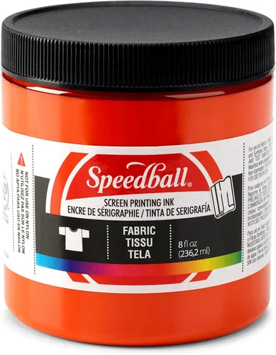 Miniatura 46 de Speedball Tinta de impresión de pantalla de tela, 8 onzas, color negro para impresión de camisetas y serigrafía