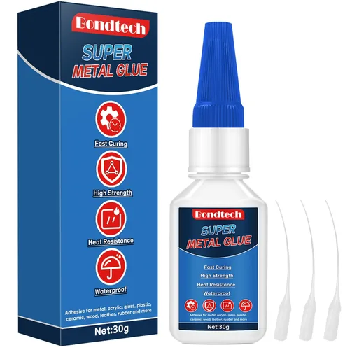 Miniatura 20 de Pegamento de plástico de 1.06 oz, súper pegamento para plástico, adhesivo transparente fuerte para miniaturas, modelo, PLA, impresión 3D, acrílico