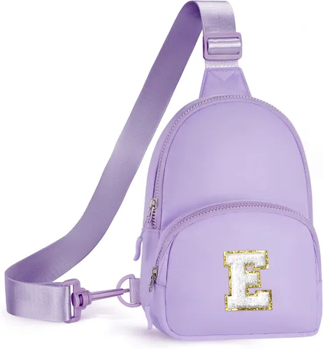 Miniatura 35 de YOOLIFE Bolso bandolera con inicial, bolsas pequeñas para niñas y mujeres, regalos para adolescentes, niñas, adolescentes, novia, dama de honor