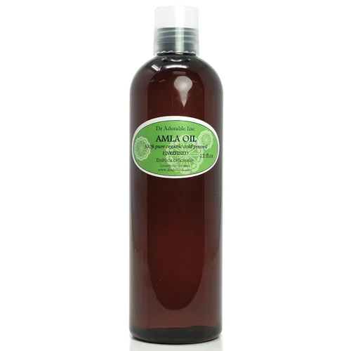 Miniatura 7 de Dr Adorable - 4 oz - Aceite orgánico AMLA sin refinar - 100% puro prensado en frío extra virgen para un cabello sano y cuero cabelludo hidratado