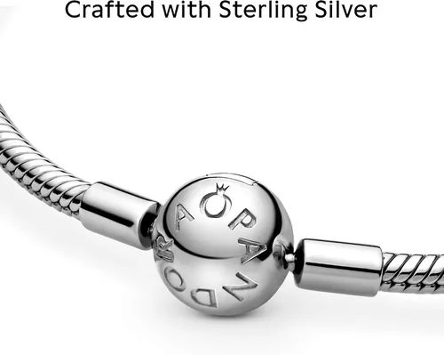 Miniatura 3 de Pandora - Brazalete de serpiente, brazalete con dijes, joyería Smooth Moments