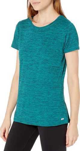 Miniatura 62 de Amazon Essentials Camiseta de manga corta con cuello redondo para mujer, de secado rápido, para entrenamiento, gimnasio, paquete múltiple