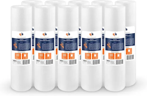 Miniatura 12 de Aquaboon Cartucho de filtro de sedimentos para toda la casa de 5 micrones, 20 x 4.5 pulgadas, repuesto de filtro de agua de 20 pulgadas, compatible
