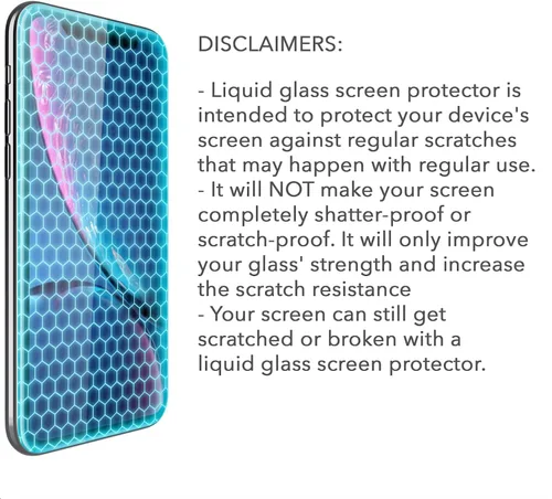 Miniatura 6 de ProofTech Protector de pantalla de cristal líquido para hasta 4 dispositivos Universal para todos los smartphones, tabletas, relojes inteligentes