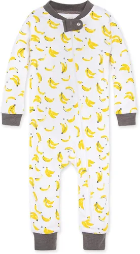 Miniatura 215 de Burt's Bees Baby - Pijama para bebés niñas de 100% algodón orgánico con cremallera frontal completa y pies cerrados antideslizantes