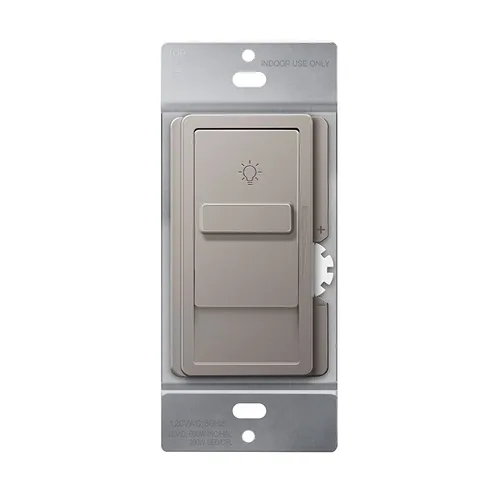 Miniatura 13 de TOPGREENER Interruptor digital de atenuación para luces LED / CFL regulables de 200 W, interruptor de atenuación deslizante LED de un solo polo,