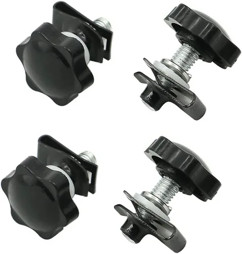 Miniatura 2 de Cerraduras antirrobo para alforjas duras Black Hardbagger. Hardware de montaje de seguridad para modelos Harley Touring 1994-2015 2016 2017 2018