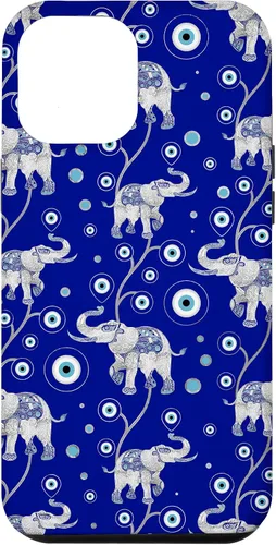 Miniatura 26 de Funda con dije de elefante de mala suerte para iPhone 17